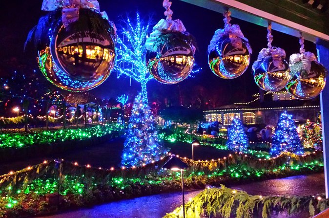 1 hour City Tour & Butchart Gardens: Christmas - Entry included! - Timing, comfort, and practical limits