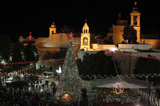 2024 Israel Christmas Holy Land Tour - Bethlehem Midnight Mass - Caesarea, Haifa, Rosh Hanikra, and Acre