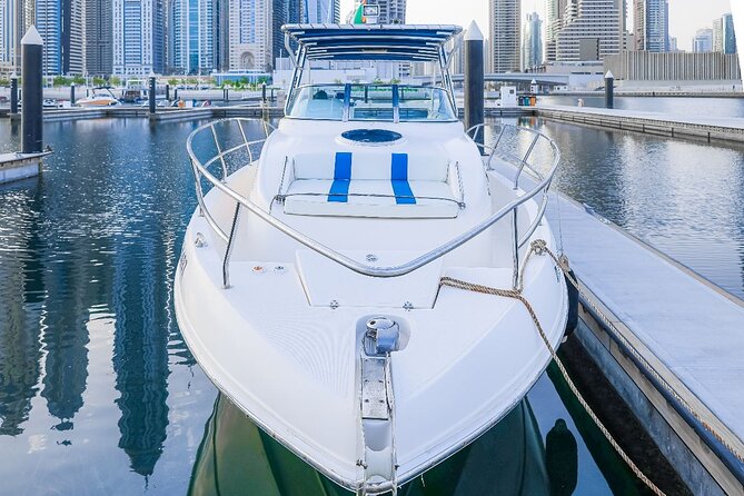 33Ft Private Yacht Rental On New Year's Eve 2025 - Ain Dubai From the Water