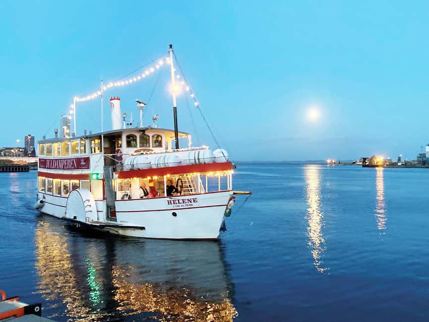 Aarhus: Christmas Harbour Cruise with Local Guide - Christmas lights on the water