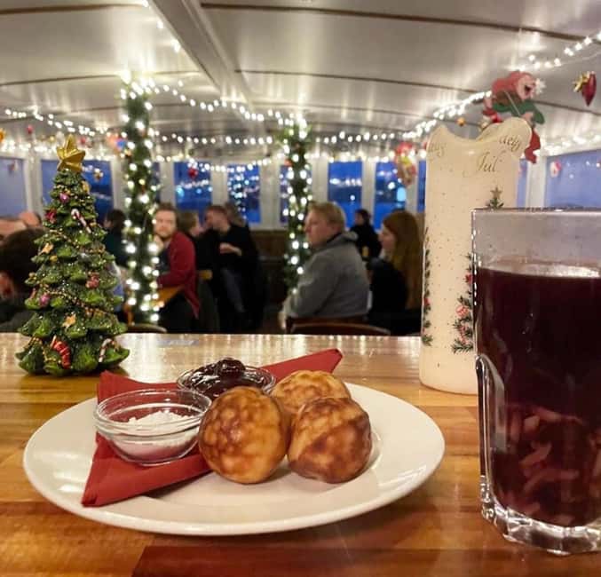 Aarhus: Christmas Harbour Cruise with Local Guide - The marina and its close-up boat views