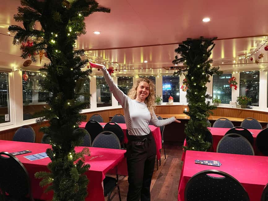 Aarhus: Christmas Harbour Cruise with Local Guide - Finding the ship behind Endless Connection