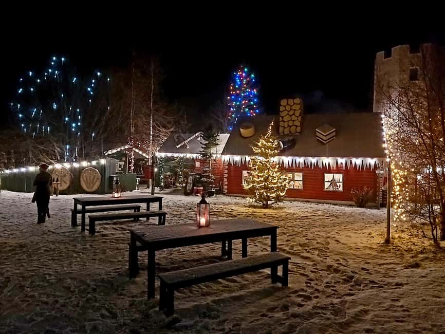 Akureyri: Goðafoss, Christmas House, and Forest Lagoon Tour - Key points at a glance