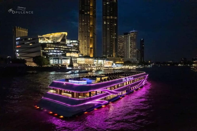 Bangkok: Celebrate New Year Opulence Dinner Cruise - Arriving at Terminal 21 Rama 3 Pier