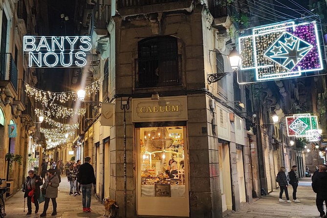 Barcelona Christmas Walking Tour - Narrow lanes and old stones in the Gothic Quarter