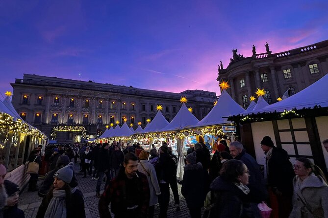 Berlin Christmas Markets Walking Tour - Alexanderplatz finishes with food, lights, and freedom to linger