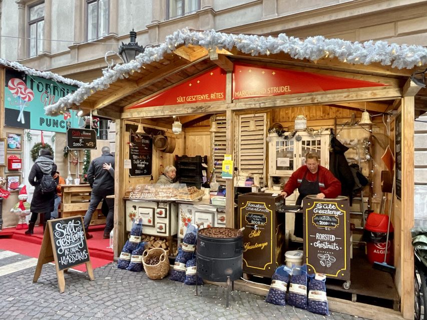 Budapest: Christmas Market Guided Walking Tour with Tastings - The Historic Coffee House Finish
