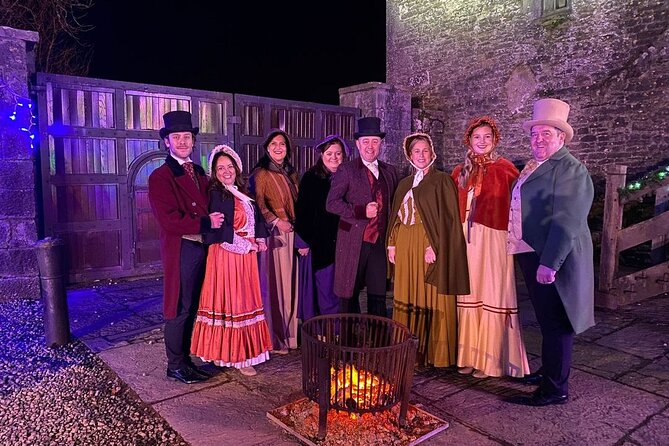 Bunratty Christmas Dinner and Show - A" Winter's Tale" - The castle, narrow stairs, and evening atmosphere
