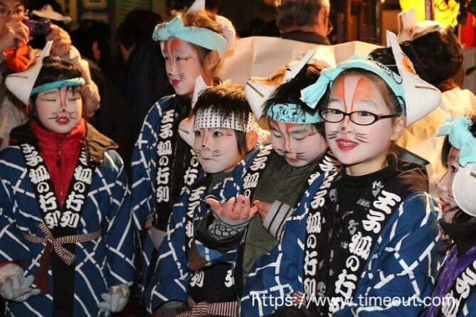 Celebrate Unique Japanese New Year Tradition Culture Festivity - Who will enjoy this Oji celebration most?