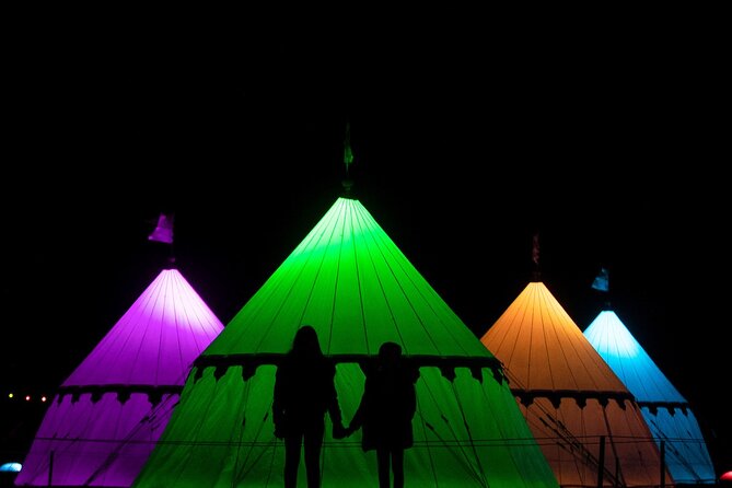 Christmas at Warwick Castle - Light Trail & Ice Skating Packages - Santa’s library and the Christmas market