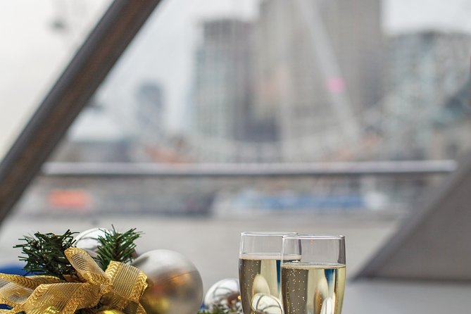 Christmas Day Traditional Lunch Cruise - The London Eye from the upper deck