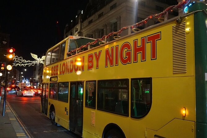 Christmas Lights Open-Top Bus Tour - Key points to know before you book