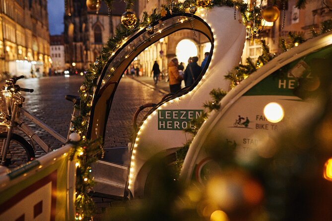 Christmas mulled wine tour in Münster - St. Lamberti and stories above the market
