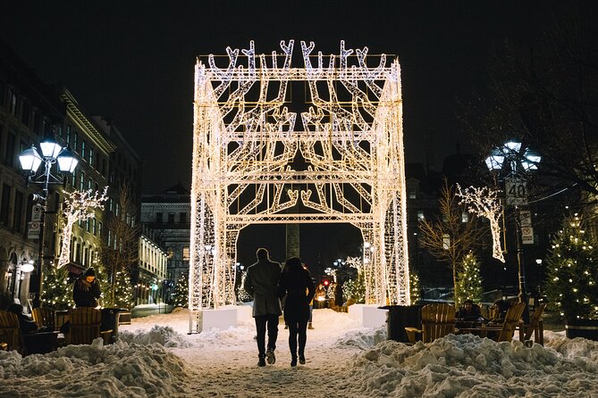 Christmas Walking Tour in Old Montreal - Finishing at Bonsecours Market