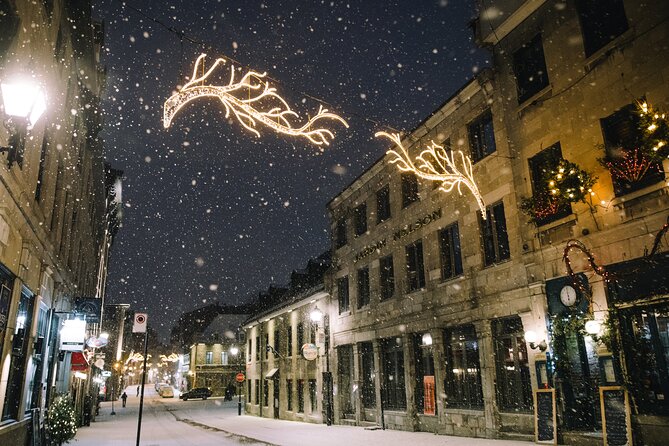 Christmas Walking Tour in Old Montreal - Starting at Victoria Square on Rue Saint-Jacques