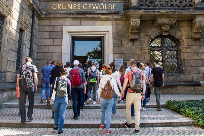 City Tour and Guided Tour in the New Green Vault - Program C - The Festive - Brühl’s Terrace and the Elbe view
