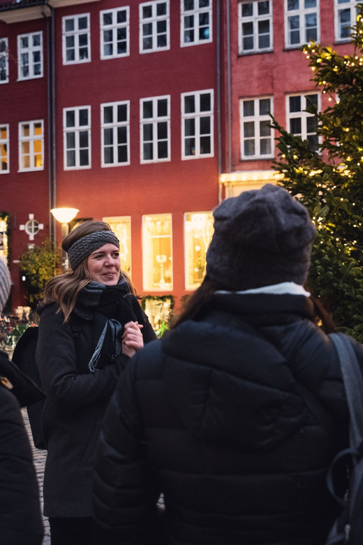 Copenhagen: Christmas Walking Tour with Treats and Drinks - Christmas lights, trees, and local traditions