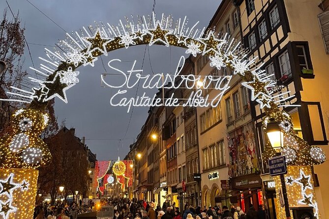Discover Strasbourg Christmas markets - Free drink - Starting above the city at Barrage Vauban