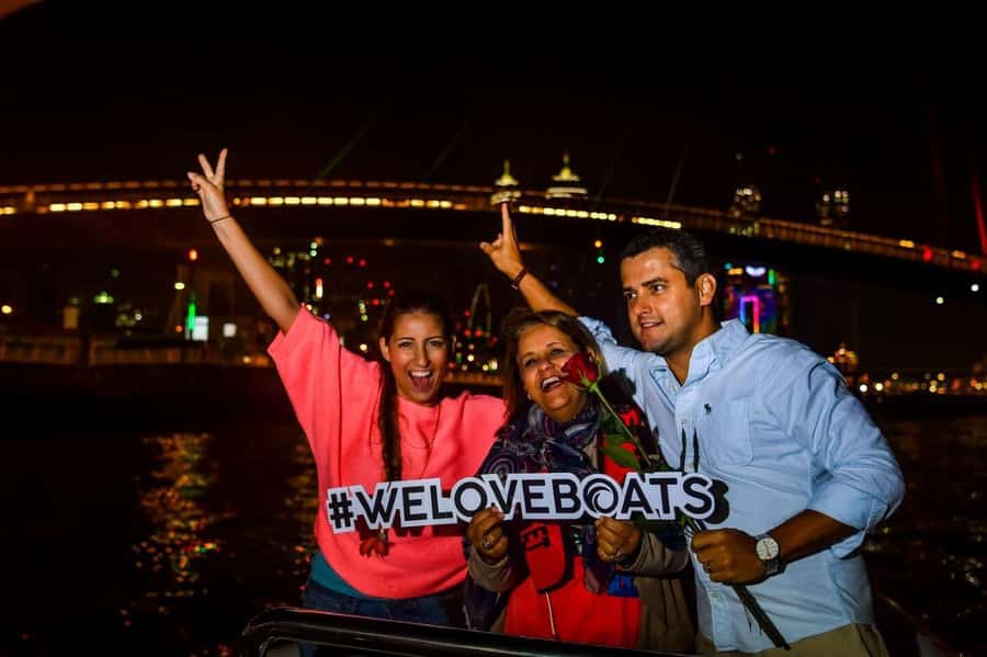 Dubai - New Year's Eve Fireworks show on a Speedboat - Meeting at Dubai Marina Walk