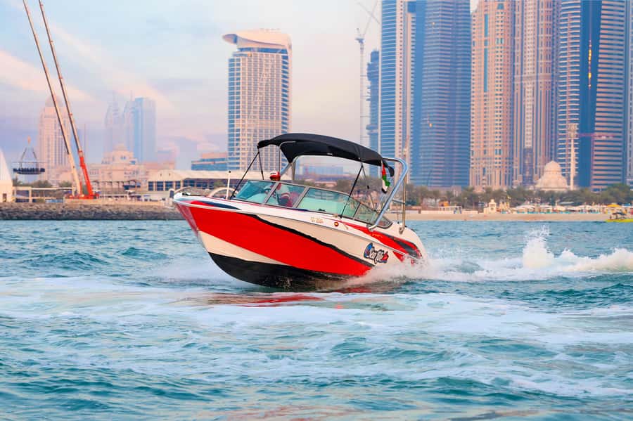 Dubai: New Year's Eve Private or Shared Fireworks Boat Tour - Burj Al Arab after dark