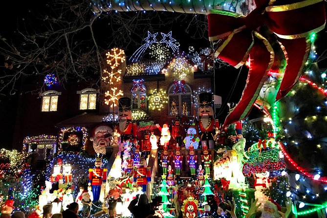 Dyker Heights Christmas Lights Express Bus from Times Square - Meeting at 4:30 pm in the heart of Times Square