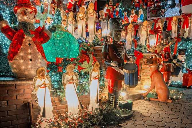 Dyker Heights Christmas Lights Express Bus from Times Square - The ride to Brooklyn, and one important transport question