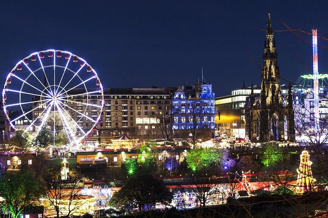 Edinburgh Christmas Tour, Highlights & Hidden Gems with a Local - Edinburgh Christmas lights with room to choose