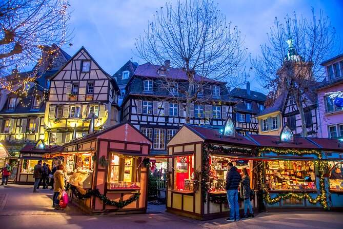 Excursion to Colmar and Ribeauvillé to the Christmas market - Colmar after dark, with less room to wander