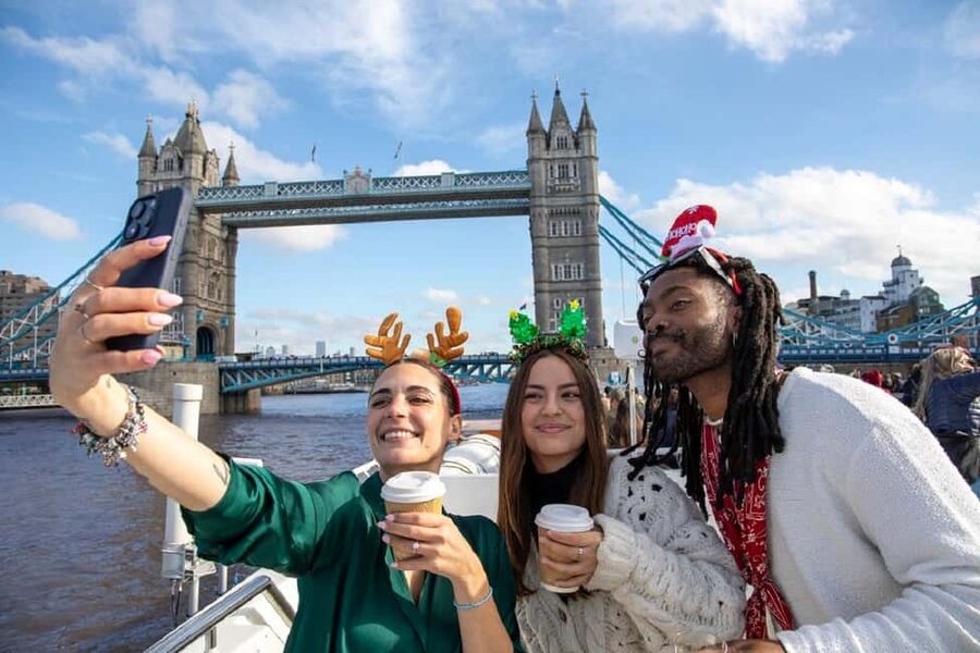 Festive London Christmas Day River Thames Lunch Cruise - A Christmas Day plan that takes the pressure off