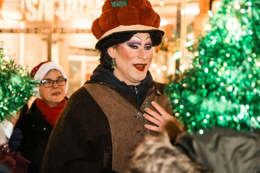 Freiburg: Christmas Drag Show Walk with Betty BBQ - What the 60 to 70 minute walk feels like