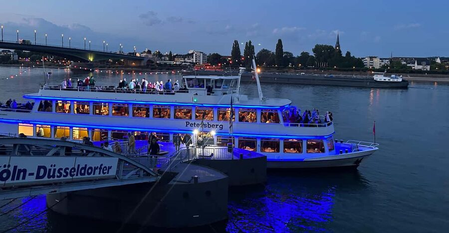 From Bonn: Christmassy Advent Cruise on the Rhine - The Siebengebirge gives the ride its wider view
