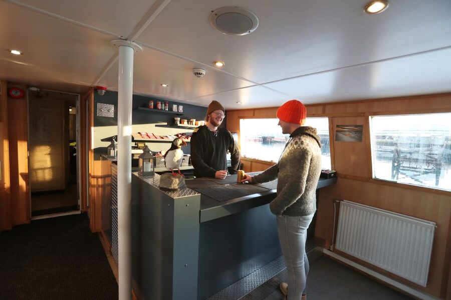 From Reykjavik: New Years Fireworks by Boat - Comfort: Practical Boat, Not Luxury Yacht