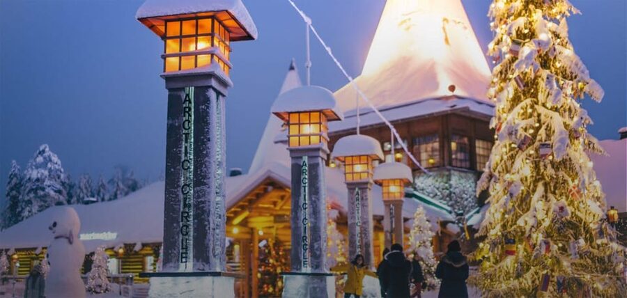 From Rovaniemi: Tour to Santa Claus Village - Sending mail from Santa’s Post Office
