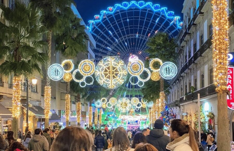 From Santiago: Christmas Lights of Vigo And Pontevedra - Starting from Santiago at Praza de Galicia