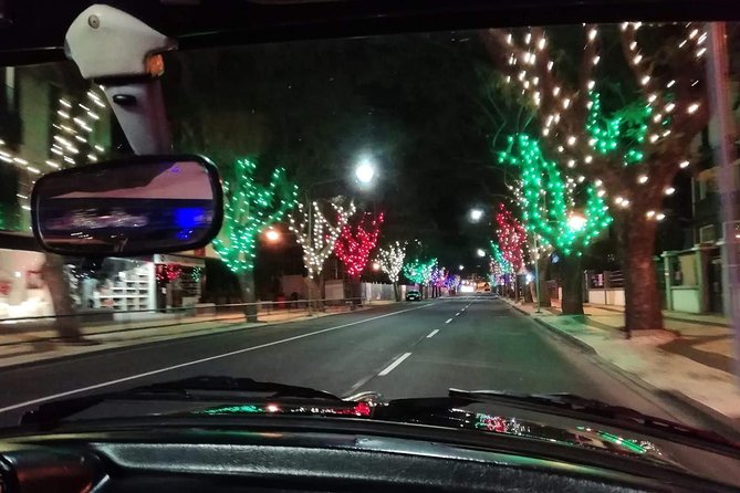 Funchal: Christmas Lights Sightseeing Night Tour - The 75-minute route through Funchal
