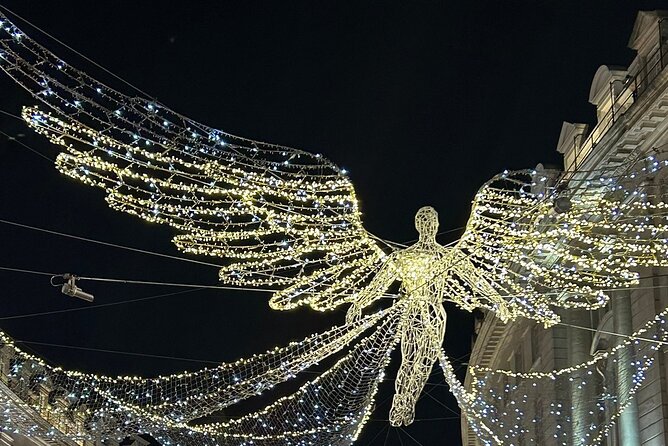 Iconic Streets of London Christmas Lights Tour - Soho adds a livelier, less polished mood