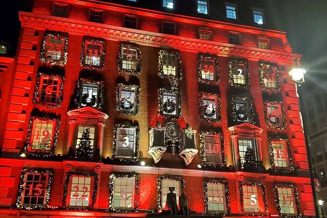 Iconic Streets of London Christmas Lights Tour - Heddon Street offers a small-scale photo stop