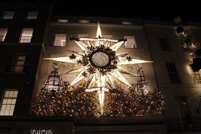 Iconic Streets of London Christmas Lights Tour - Piccadilly Circus brings the biggest junction