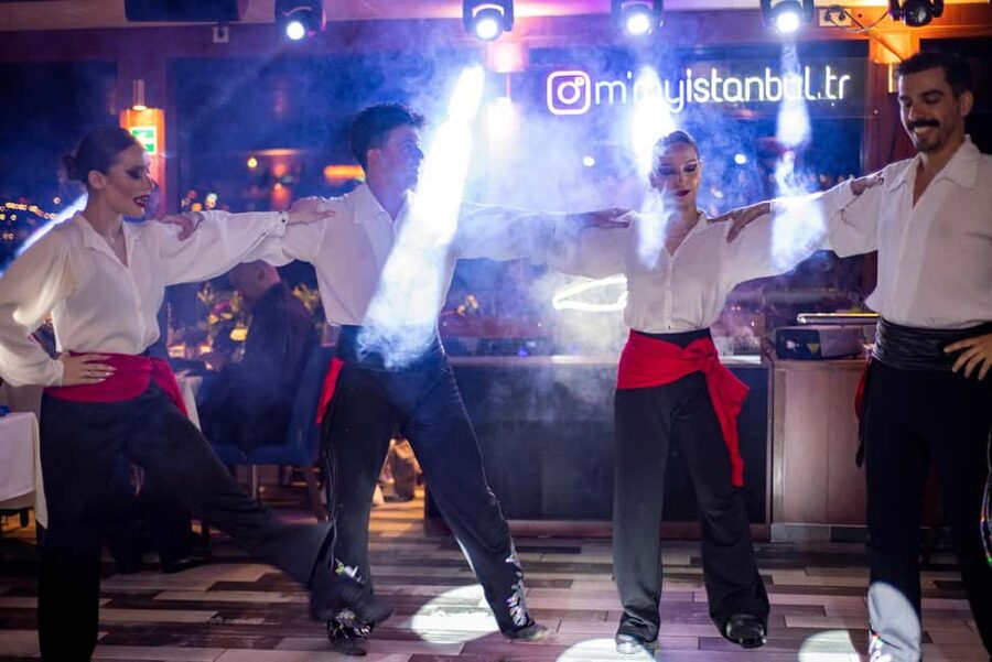 Istanbul: New Year's Eve Bosphorus Cruise Dinner & Party2027 - Turkish shows, belly dancing, and the DJ