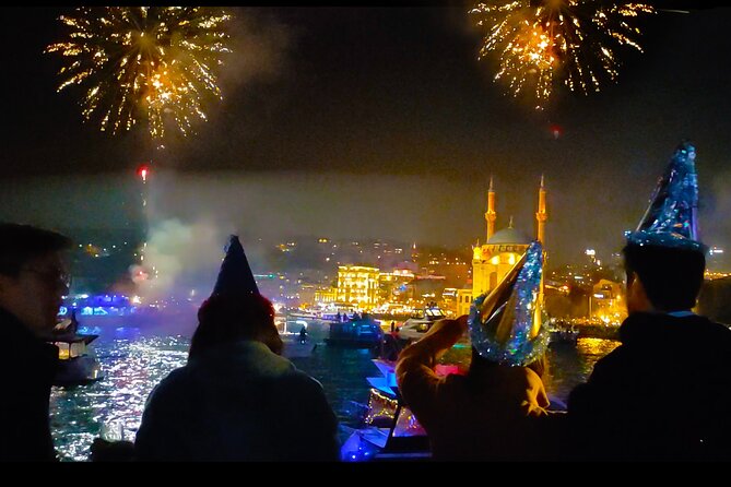 Istanbul New Year's Eve Dinner Cruise With Fireworks Shows 2026 - The European shore: palaces, mosques, and bridges