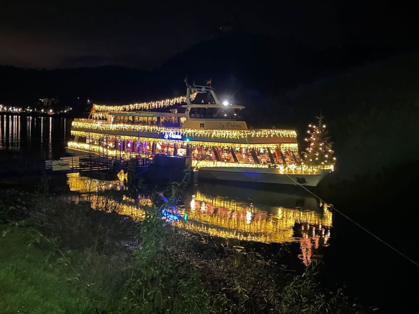 Koblenz: Christmas Boat Tour with Mulled Wine - Boarding at Bridge no. 10