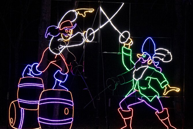 LIghts of Joy Christmas Light Drive-Thru - Who will enjoy Lights of Joy most?