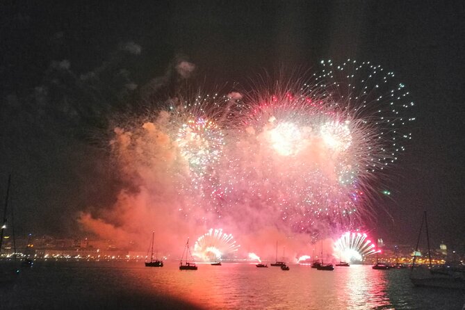 Lisbon: Fireworks, Music and Open Bar in New Year's Eve Cruise - Saint George’s Castle above the city