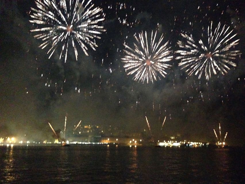 Lisbon: New Year’s Eve Fireworks Tagus River Sailing Cruise - Monument to the Discoveries and Jerónimos Monastery