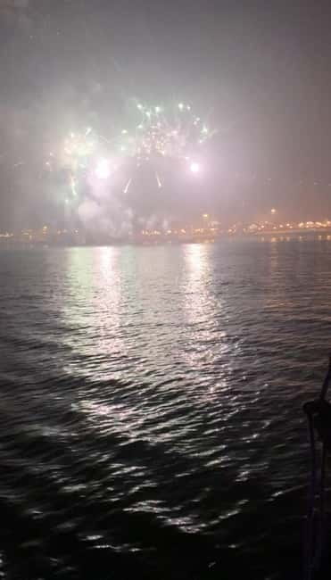Lisbon:New Year's Eve on a Sailboat - Midnight on the Tagus