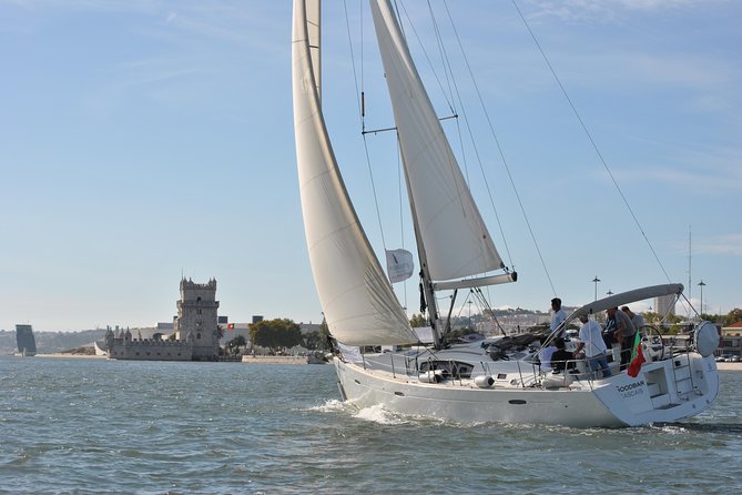 Lisbon New Years Eve Sailing Tour - Under the 25 de Abril Bridge