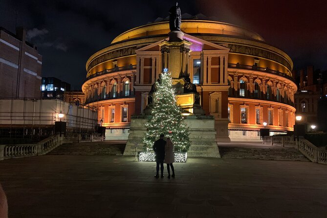 London Bespoke Black Cab Christmas Lights & Sights Private Tour - Leicester Square adds cinema and Christmas color