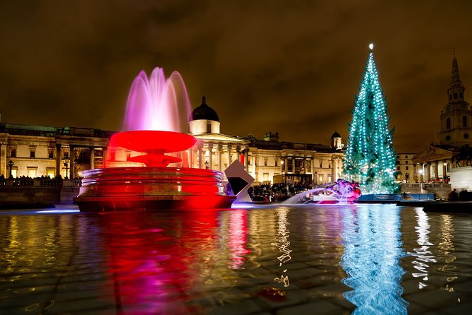 London by Night Bus Tour with Christmas Lights and Live Guide - Fortnum & Mason’s giant advent calendar