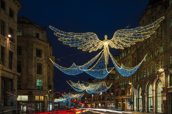 London Christmas Eve Illuminations Guided Tour by Night - Trafalgar Square, Piccadilly, and the Christmas lights