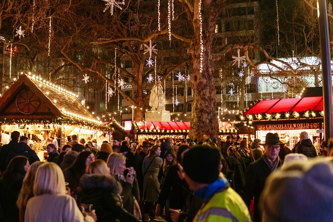London Christmas Lights and Markets Walking Tour - Why this Christmas walk works after dark
